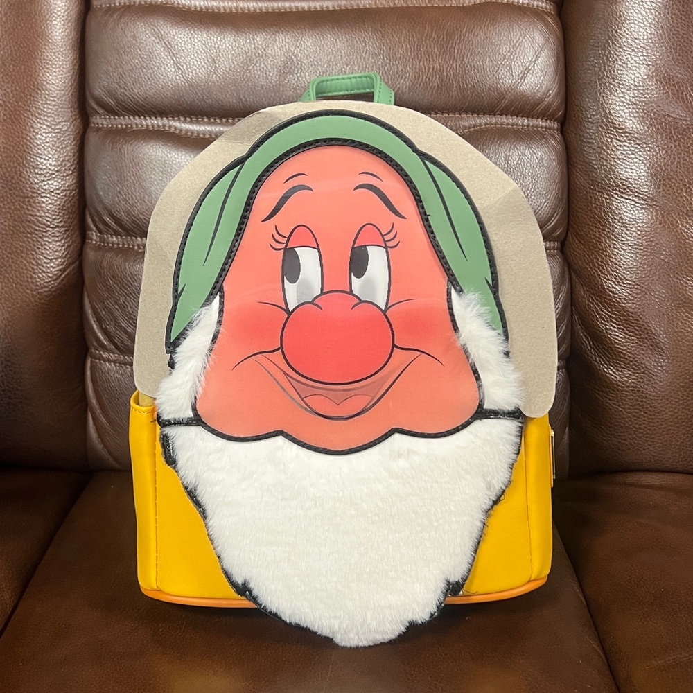 Loungefly Disney Snow White and the Seven Dwarfs Bashful Mini Backpack